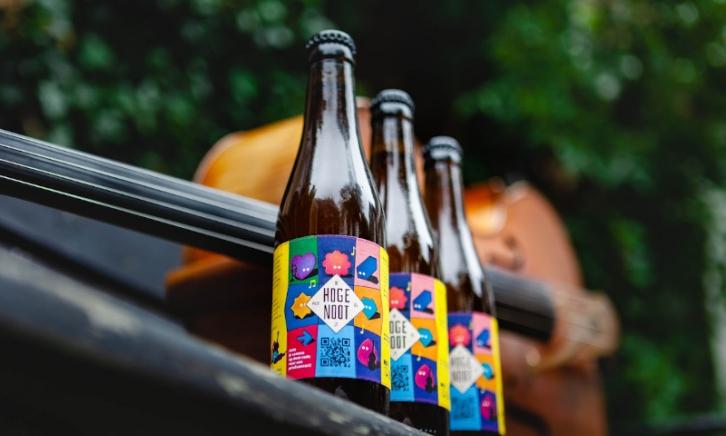 De Hoge Noot pils om musici te steunen